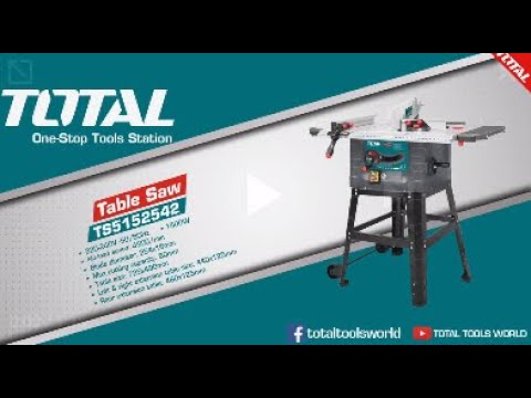 Total Table Saw 1500W 254mm - TS5152543