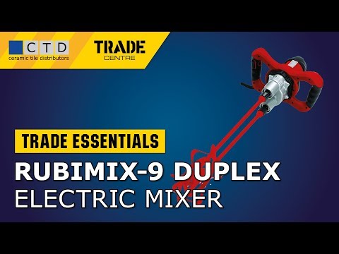 Rubi Paint & Mortar Mixer 1350W - RUBIMIX-9 DUPLEX