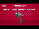 Milwaukee M12™ TRUEVIEW™ Cordless LED Spot Light - M12 SLED-0