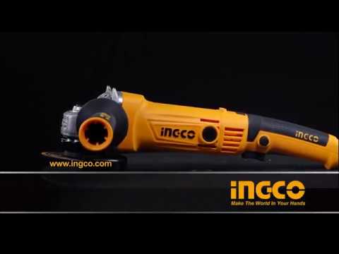 Ingco 5"/125mm Angle Grinder 1010W with Variable Speed - AG10108-5