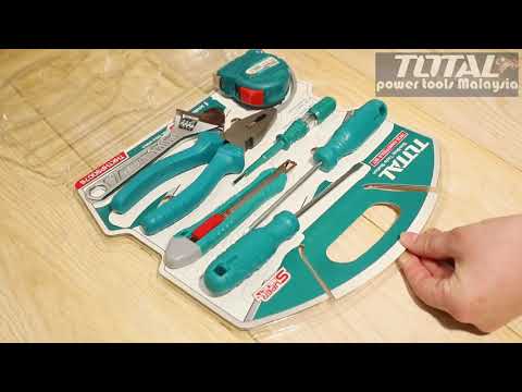 Total 7 Pieces Hand Tool  Set - THKTHP90076