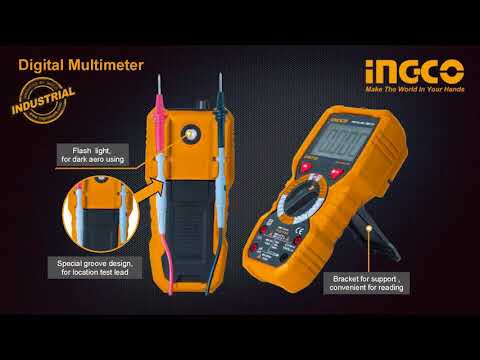 Ingco Digital Electric Multimeter 1000 Volts - DM7502