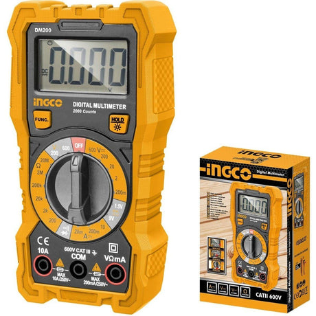 Ingco Digital Electric Multimeter 600 Volts - DM2002 | Supply Master | Accra, Ghana Digital Meter Buy Tools hardware Building materials
