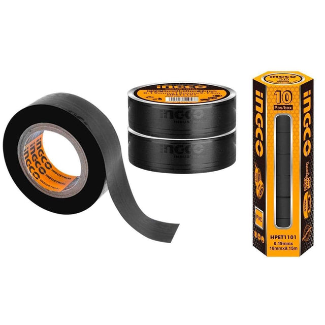 Ingco Power Management & Protection Ingco 10yards(9.15m) PVC Insulating Tape - HPET1103