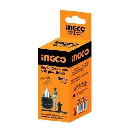 Ingco Chuck Keys & Specialty Accessories Ingco 13mm Chuck Key with Adaptor - KC1301.1