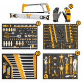 Ingco Tool Chests & Cabinets Ingco 162 Pieces Tool Chest Set - HTCS271621