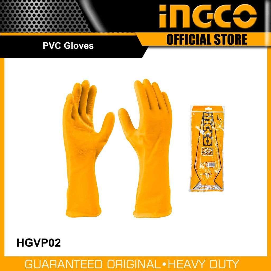 Ingco Work Gloves Ingco 2 Piece PVC Gloves - HGVP01