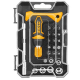 Ingco Screwdrivers Ingco 24Pcs T-Handle Wrench Screwdriver Set - HKSDB0188