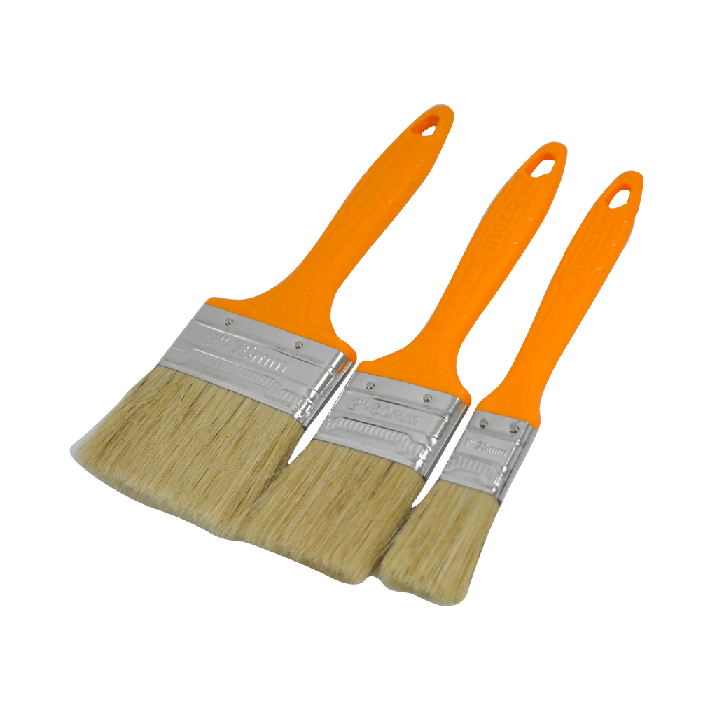 Ingco Paint Tools & Equipment Ingco 3 Pieces Paint Brush Set - CHPTB7860301