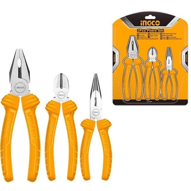 Ingco Pliers Ingco 3 Pieces Plier Set - HKPS08311