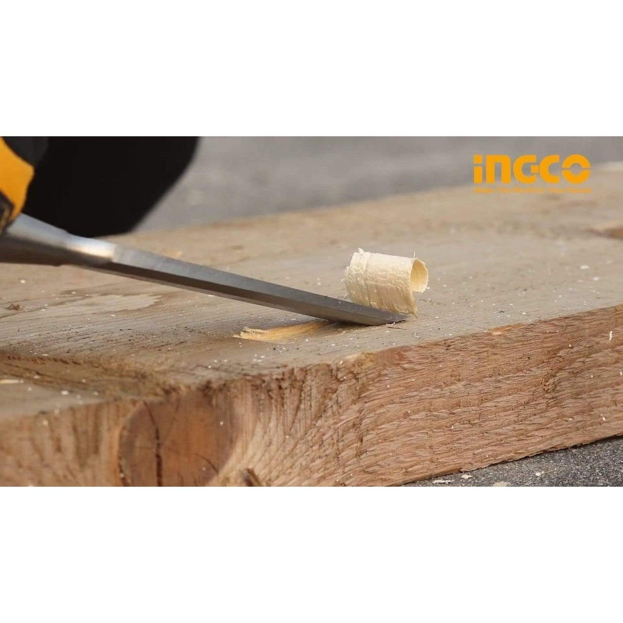 Ingco Chisels Files Planes & Punches Ingco 4 Piece Wood Chisel - HKTWC0401