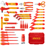 Ingco Tool Set Ingco 41 Pieces Insulated Tools Set - HKITH4101