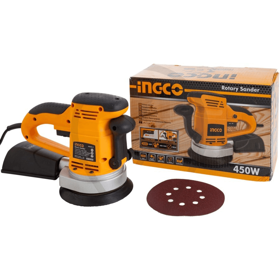 Ingco Sander Ingco 450W Rotary Sander - RS4501.2