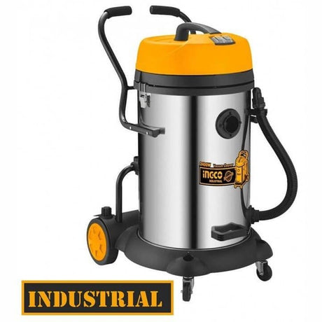 Ingco Steam & Vacuum Cleaner Ingco 75L Wet & Dry Industrial Vacuum Cleaner - VC24751