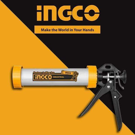 Ingco Caulking Gun Ingco 9" Aluminium Caulking Gun - HCG0109