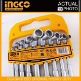 Ingco Wrenches Ingco 9 Pieces L-Angled Socket Wrench Set - LASWT0901