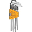 Ingco Sockets & Hex Keys Ingco 9 Pieces Torx Key Set - HHK13091