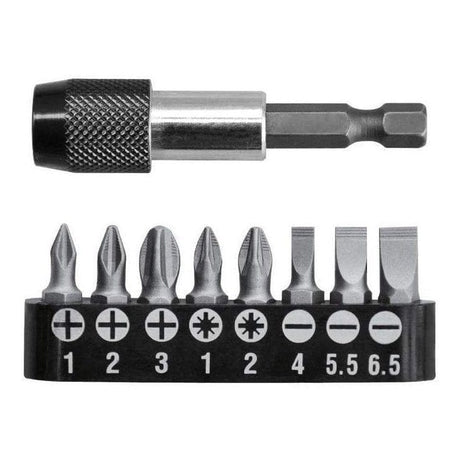 Ingco Screwdriver Bits Ingco 9pcs Screwdriver Bit Set - AKSD0071