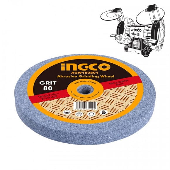 Ingco Grinding & Cutting Wheels Ingco Abrasive Grinding Wheel For 6" Bench Grinder