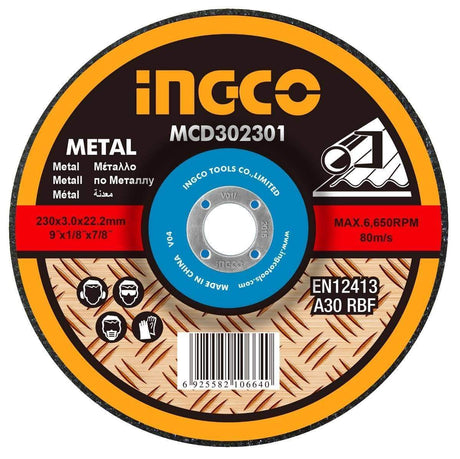 Ingco Grinding & Cutting Wheels Ingco Abrasive Metal Cutting Disc