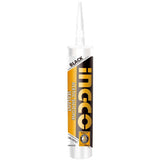 Ingco Caulk & Sealants Ingco Acetic Silicone Sealant - White, Black & Transparent