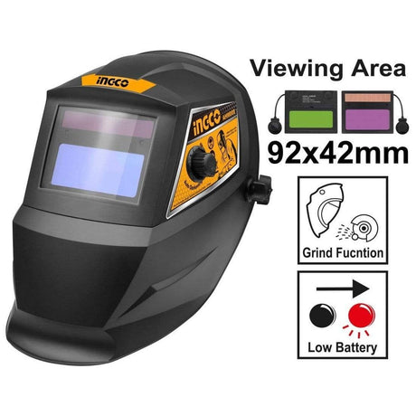 Ingco Safety Helmets Ingco Auto Darkening Welding Helmet - AHM008