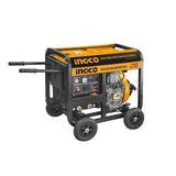 Ingco Generator Ingco Diesel Generator (4.2KW/50HZ) & Welding Machine (50-180A) | 15 L - GDW65001