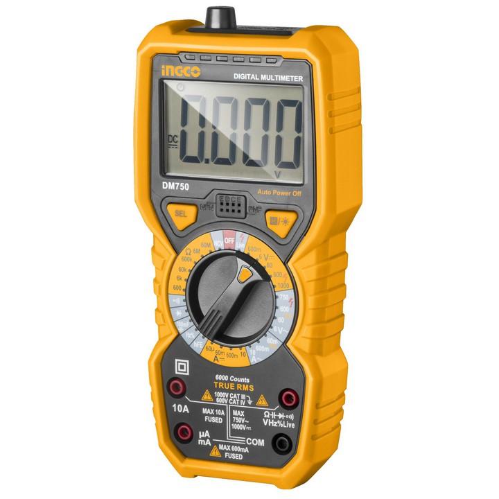 Ingco Digital Meter Ingco Digital Electric Multimeter 1000 Volts - DM7502