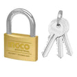 Ingco Padlocks & Accessories Ingco Heavy Duty Brass Padlock