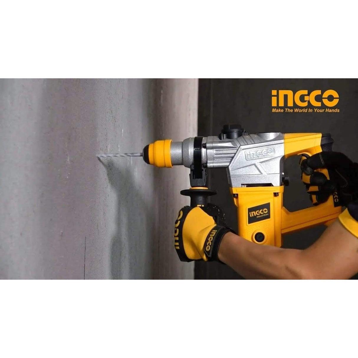 Ingco Drill Ingco Heavy Duty Rotary Hammer Drill 20mm 1050W - RH10508