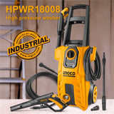 Ingco Pressure Washer Ingco High Pressure Washer 1800W 150Bar - HPWR18008