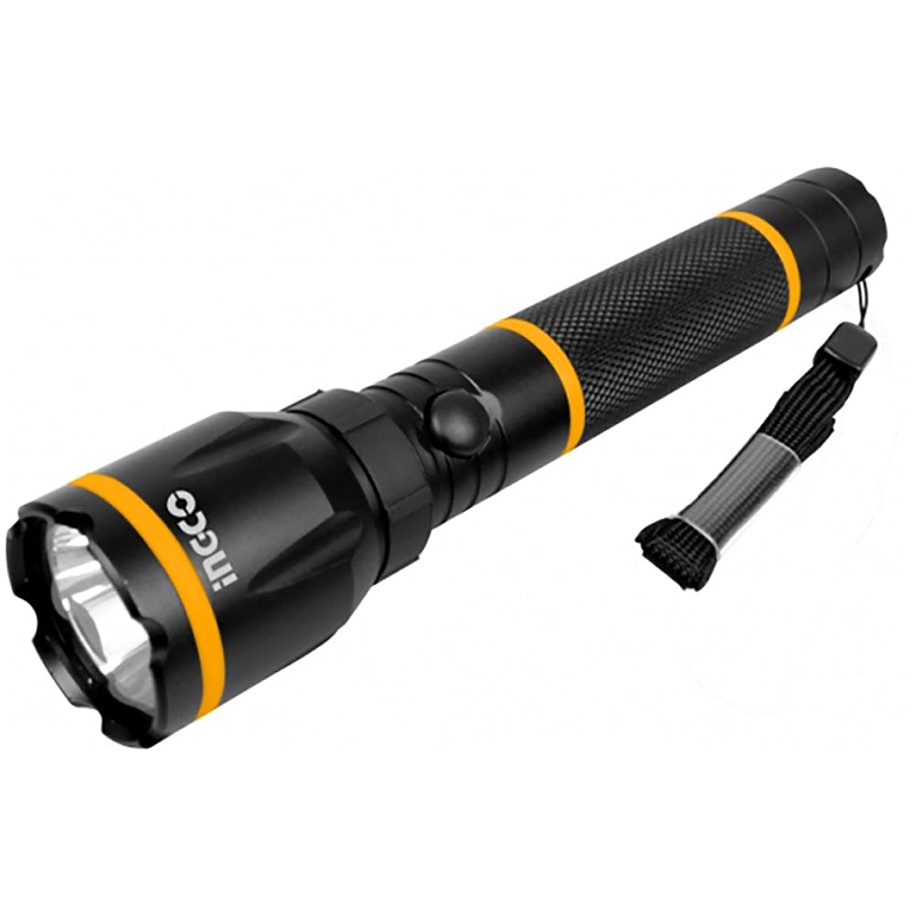 Ingco Specialty Safety Equipment Ingco Industrial Rechargeable LED Flashlight - HCFL186503