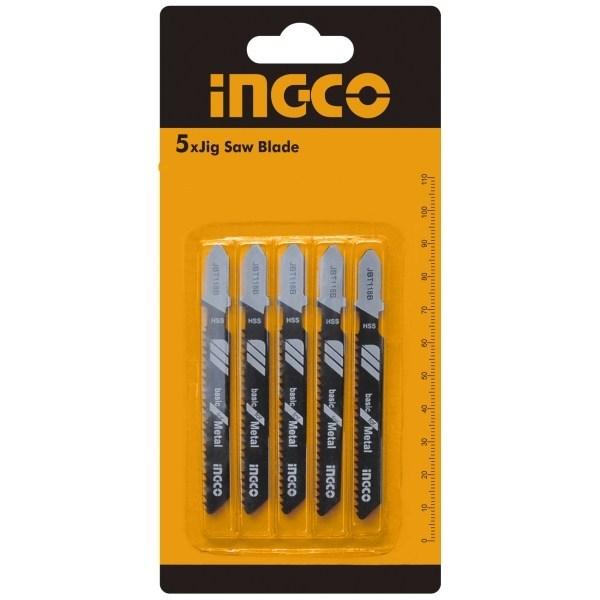 Ingco Saw Blades Ingco Jigsaw Blade for Metal 5 Pieces - JBT118B