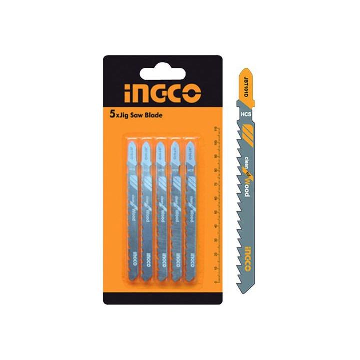 Ingco Saw Blades Ingco Jigsaw Blade for Wood 5 Pieces - JBT101D