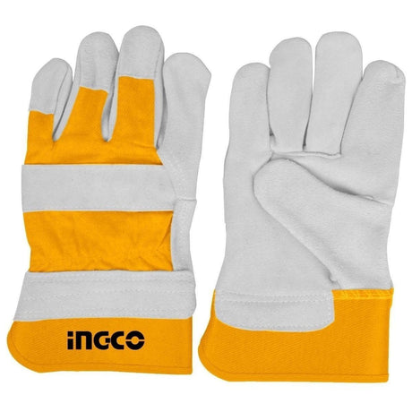 Ingco Work Gloves Ingco Leather Gloves - HGVC01