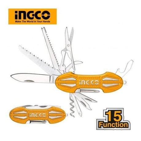 Ingco Multi Tools & Knives Ingco Multi-function Pocket Folding Knife - HMFK8158