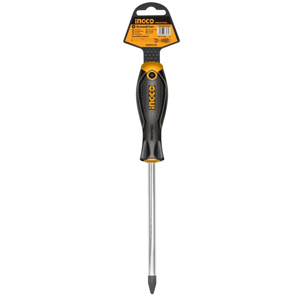 Ingco Screwdrivers Ingco Phillips Screwdriver 5mm & 6mm - HS28PH1100 & HS28PH2150