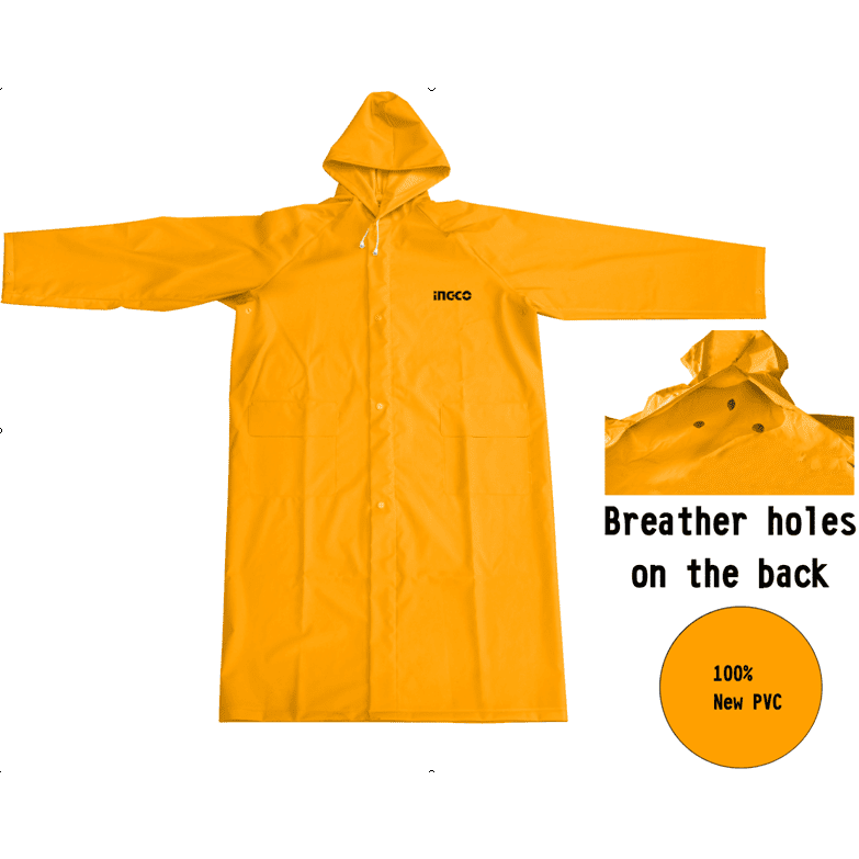 Ingco Safety Clothing Ingco Rain Coat - HRCTL031