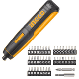 Ingco Powered Screwdriver Ingco Rechargeable Lithium-ion Screwdriver 4V with 42 Pieces Accessories - CSDLI0403