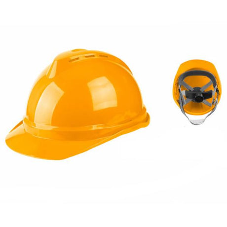 Ingco Safety Helmets Ingco Safety Helmet With Fixed Chinstrap