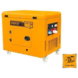 Ingco Generator Ingco Single Phase Silent Diesel Generator 13.0HP - GSE80001