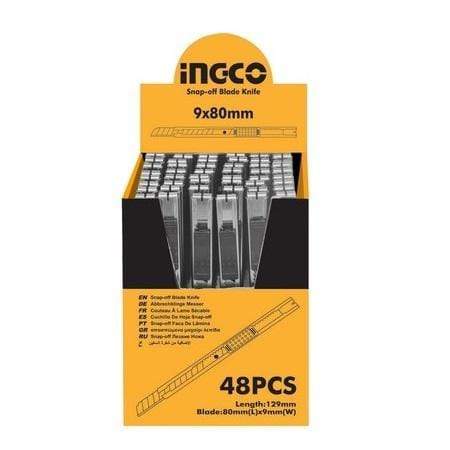 Ingco Multi Tools & Knives Ingco Snap Off Blade Knife - HKNS1806