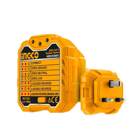 Ingco Power Management & Protection Ingco Socket Tester - HESST30001