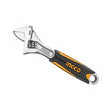 Ingco Wrenches Ingco Soft Handle Adjustable Wrench 6", 8", 10" & 12"