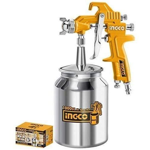 Ingco Spray Gun Ingco Spray Gun 1000cc Pneumatic Stainless Steel Nozzle - ASG3105