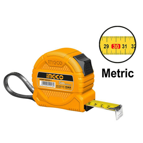 Ingco Tape Measure Ingco Steel Measuring Tape with Metric & Inch