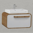 Isvea Bathroom Vanity & Cabinets Isvea Soffice Vanity Basin Unit 80cm