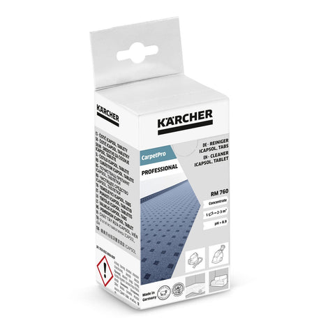 Karcher Cleaning Equipment Accessories Karcher CarpetPro Cleaner iCapsol RM 760 Tablet, 16Tablets