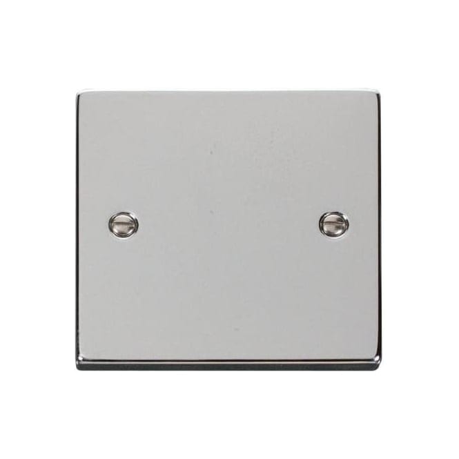 Click Deco 3 x 3 Unpolished Chrome Blank Plate Cover 1 Gang | Supply Master | Accra, Ghana Switches & Sockets Buy Tools hardware Building materials