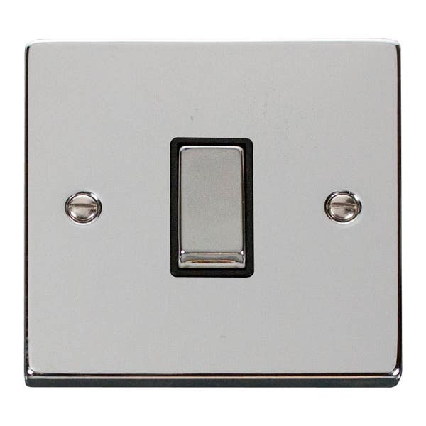 Click Deco Polished 1 Gang 2 Way Single Switch 10A, Black | Supply Master | Accra, Ghana Switches & Sockets Buy Tools hardware Building materials